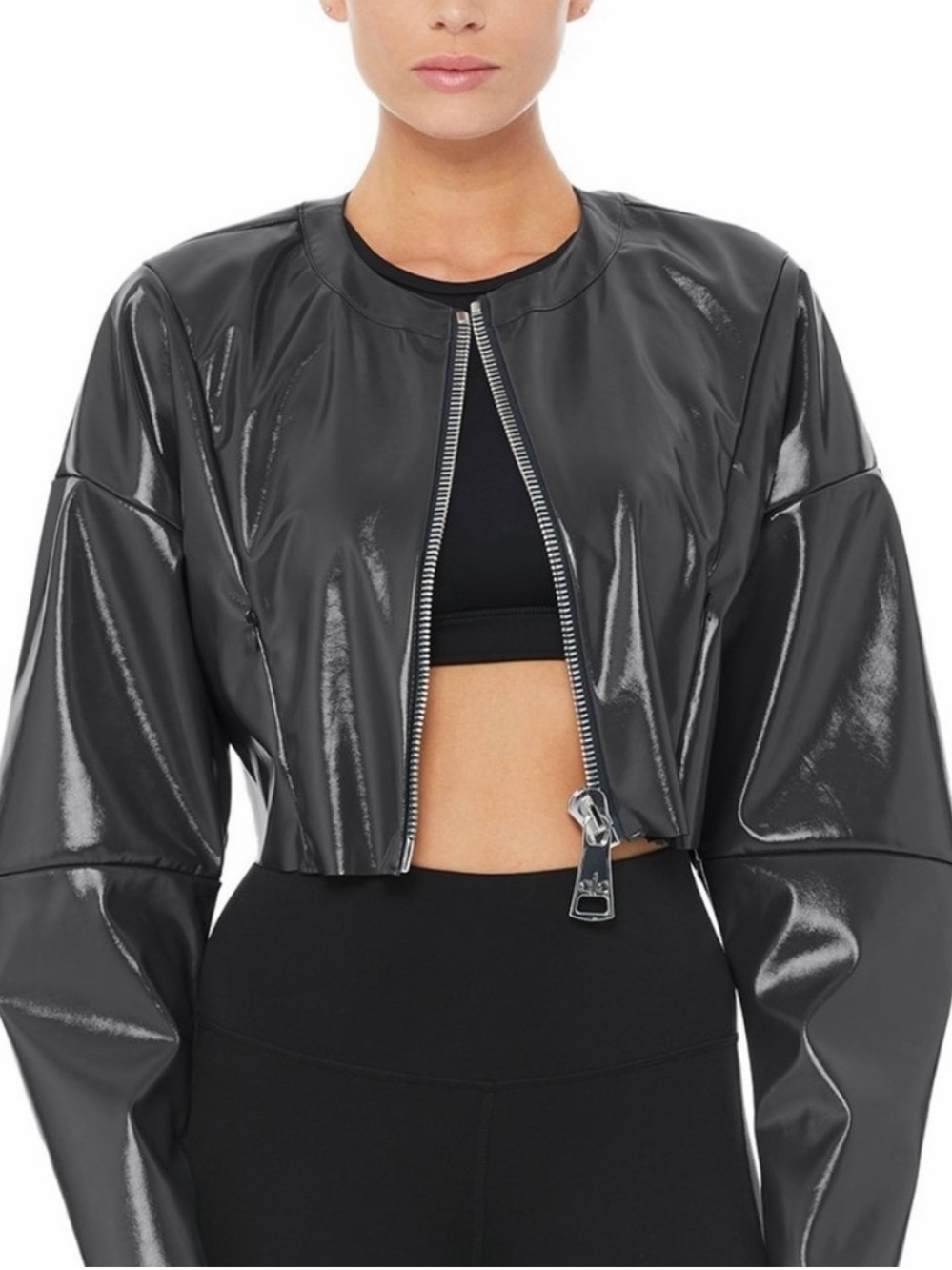 Alo Yoga Metallic Liquid Jacket